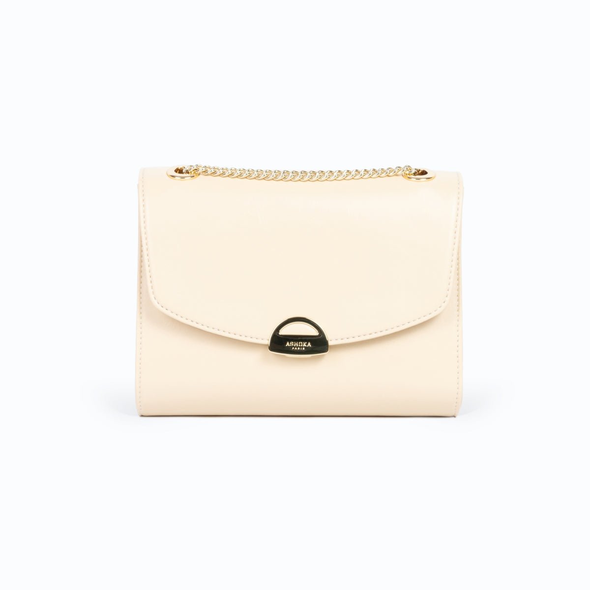 Mini Paname Sand – Kompakte Handtasche aus Bambusleder – Ashoka Paris