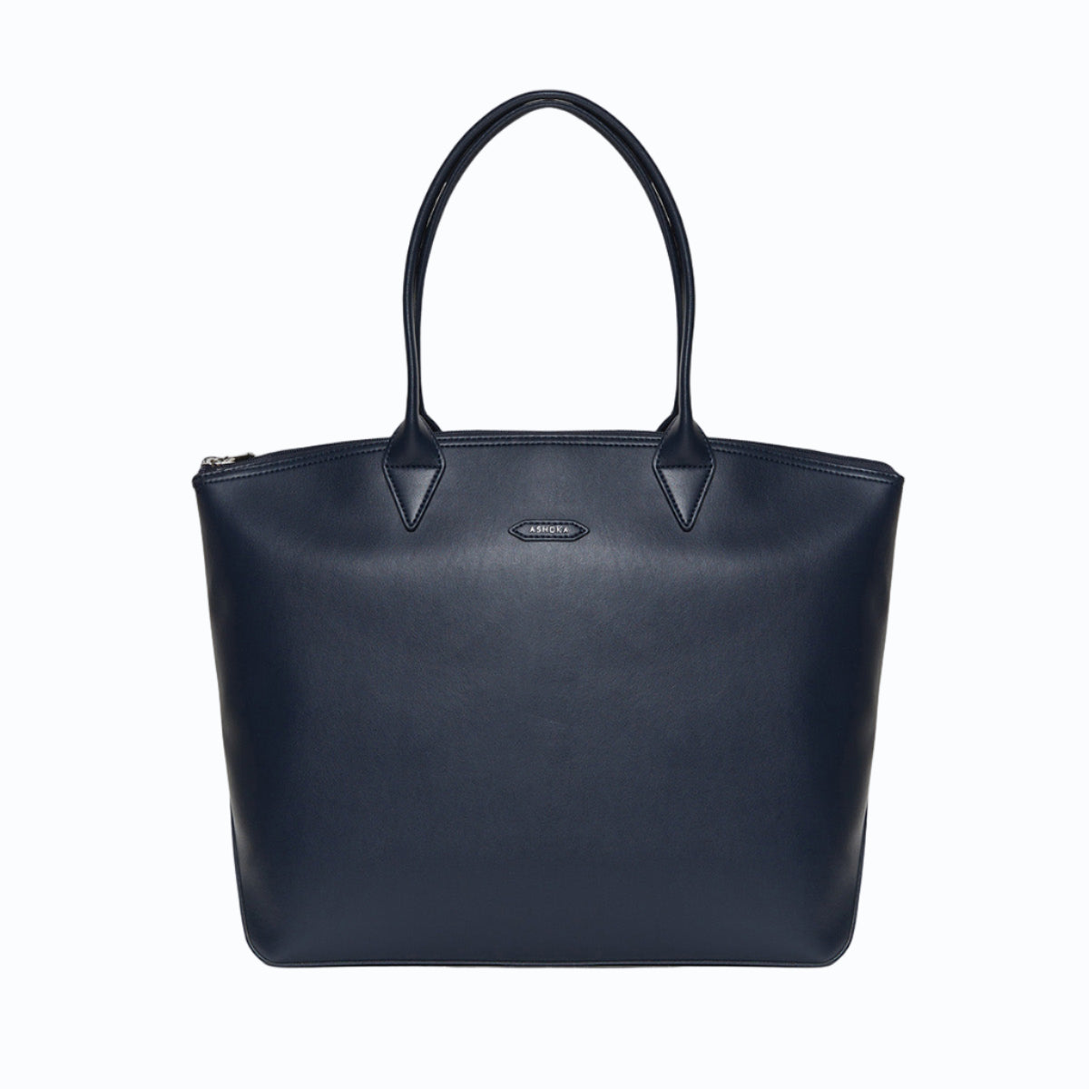 Sac cabas vegan pour femme Jolly Apple Skin bleu marine, sans cuir, éthique, écoresponsable, écologique, recyclé et sans cruauté