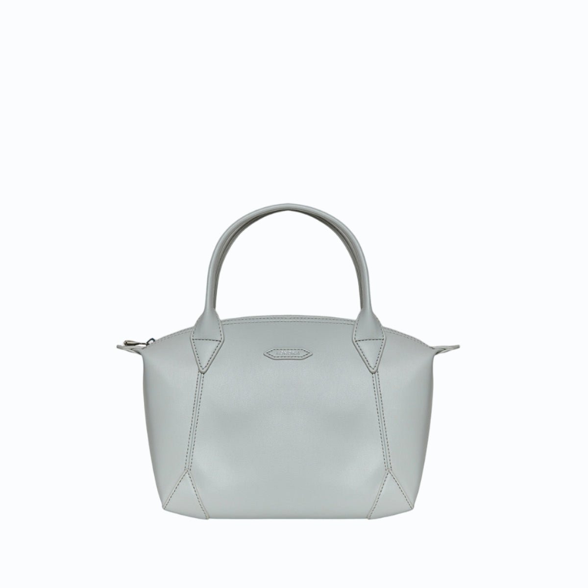 Sac à main similicuir vegan pour femme Pretty Full Apple Skin gris perle sans cuir, éthique, écoresponsable, écologique, recyclé et sans cruauté.