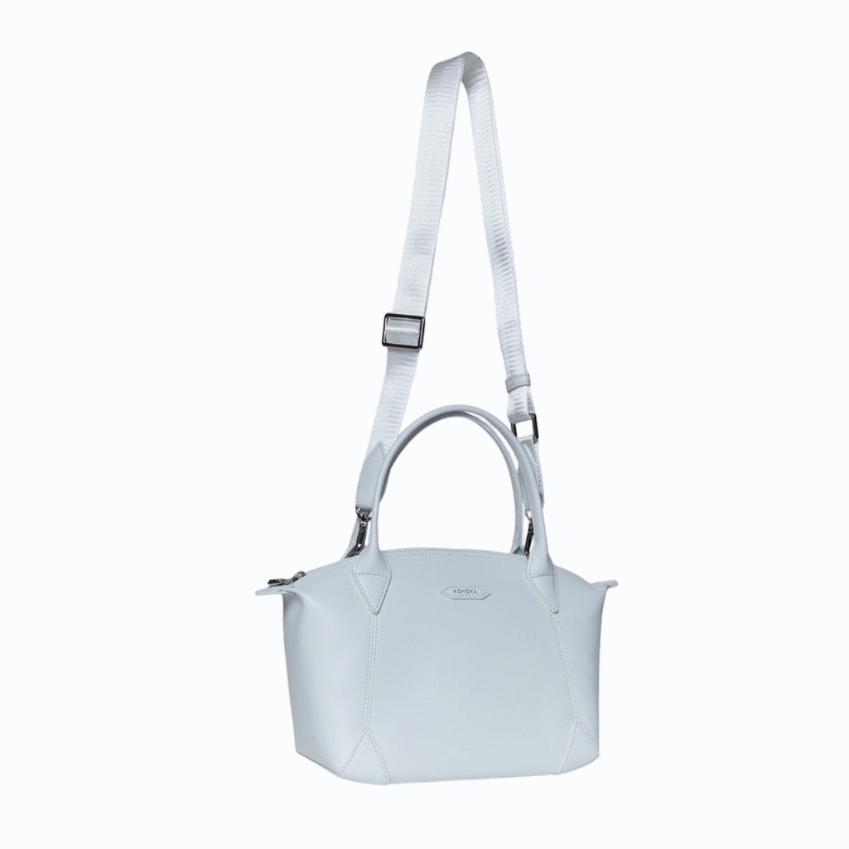 Sac à main vegan pour femme Pretty Full Apple Skin blanc sans cuir, éthique, écoresponsable, écologique, recyclé et sans cruauté