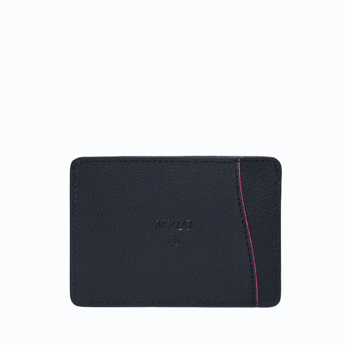 Grand porte-carte Mylo™️ rose en mycélium, structure souterraine des champignons - éthique, écoresponsable, écologique, durable et sans cruauté