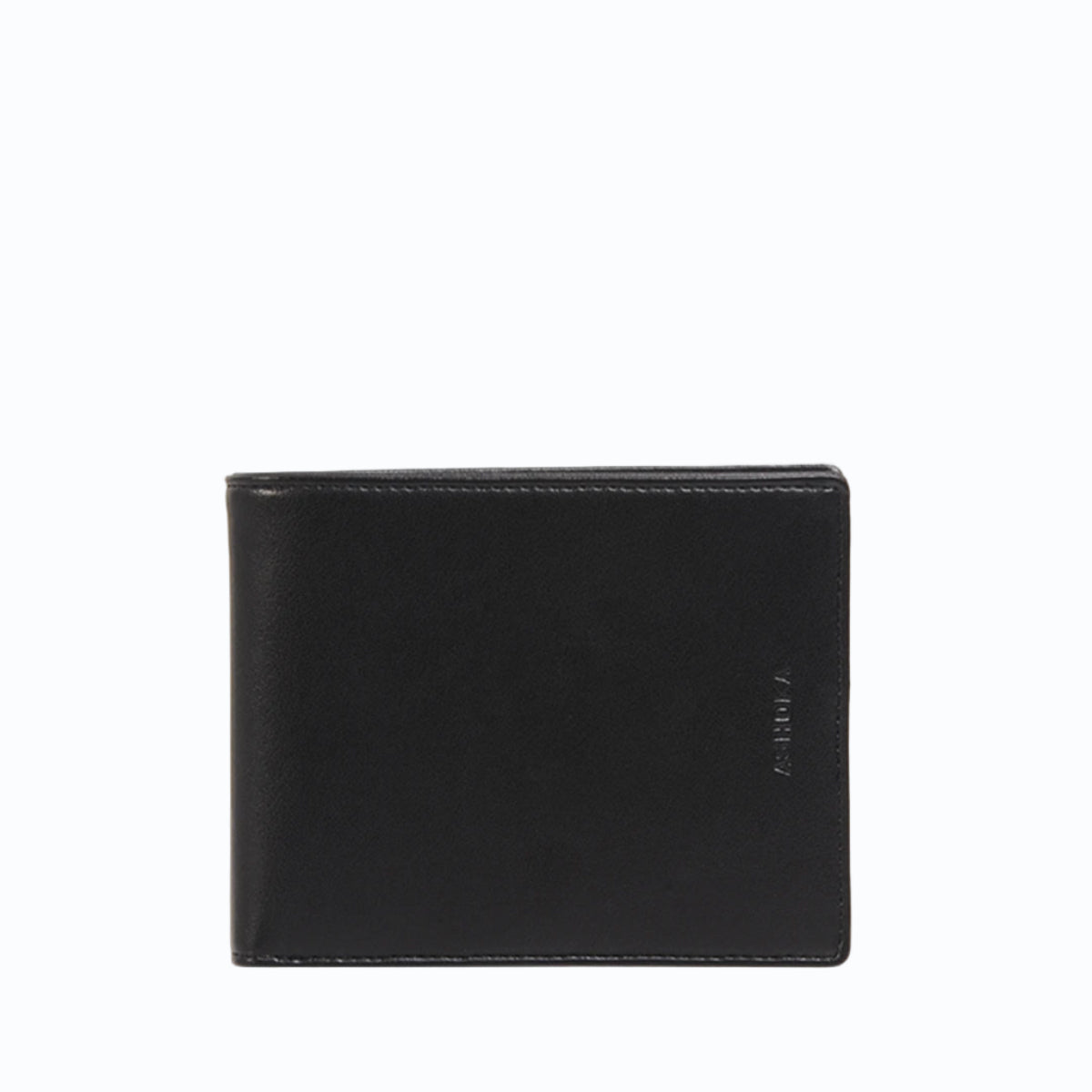 Portefeuille végétal Apple Skin homme noir, sans cuir éthique, écoresponsable et vegan