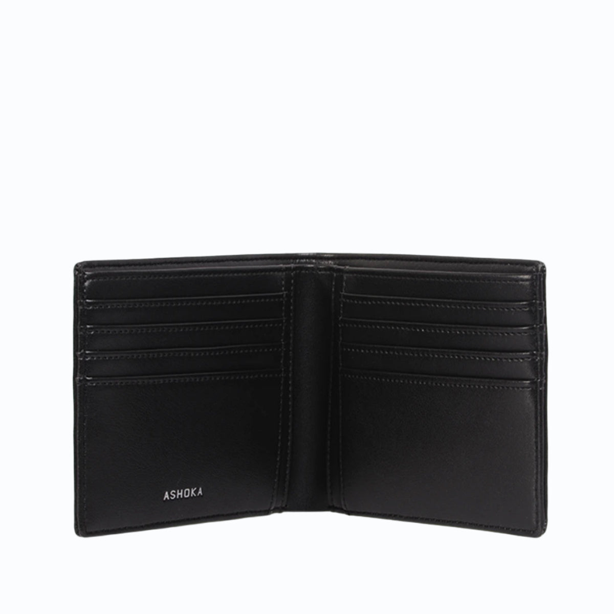 Portefeuille végétal Apple Skin homme noir, sans cuir éthique, écoresponsable et vegan