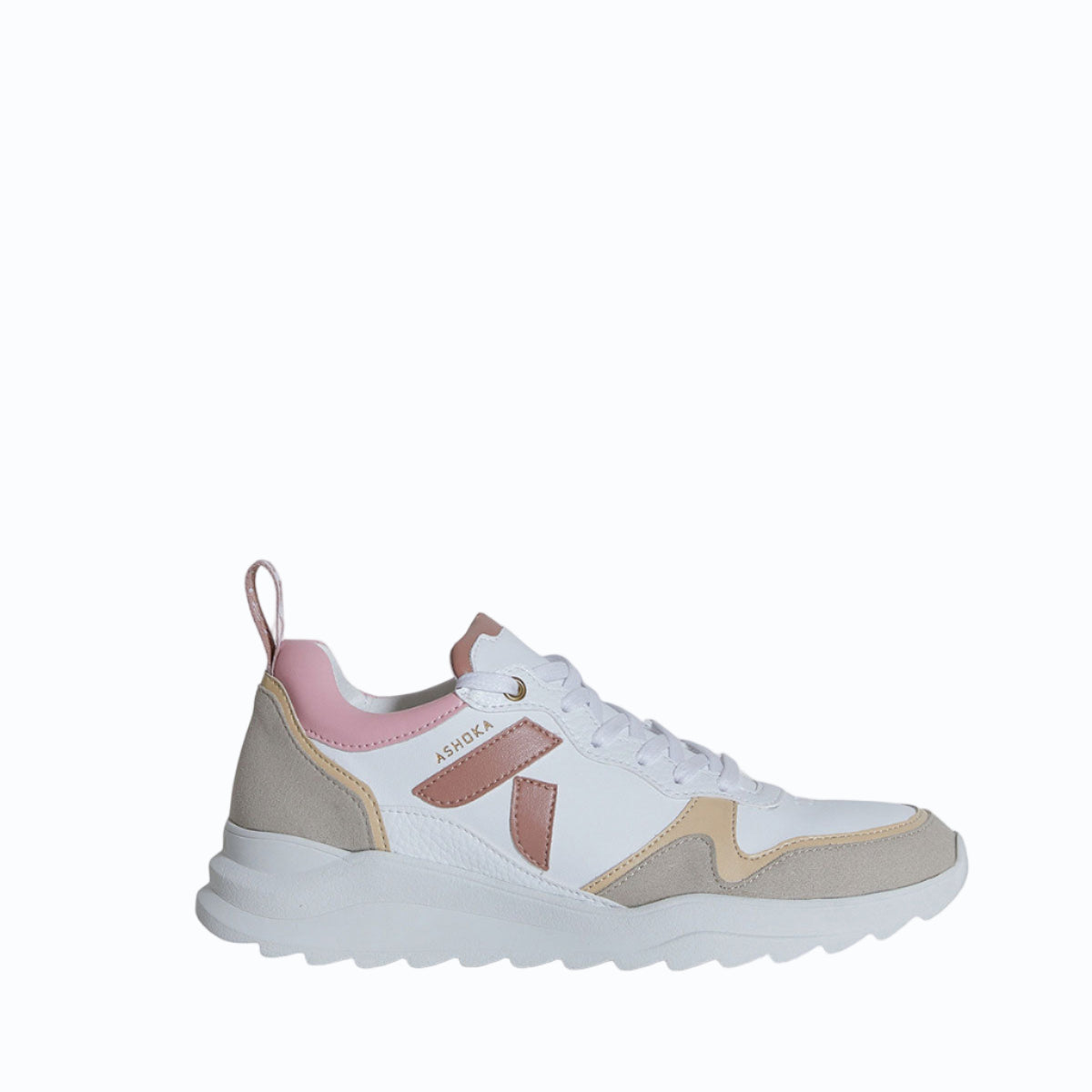 Sneaker vegan Lewis Trio de Rose – chaussure running éthique biosourcée et recyclée