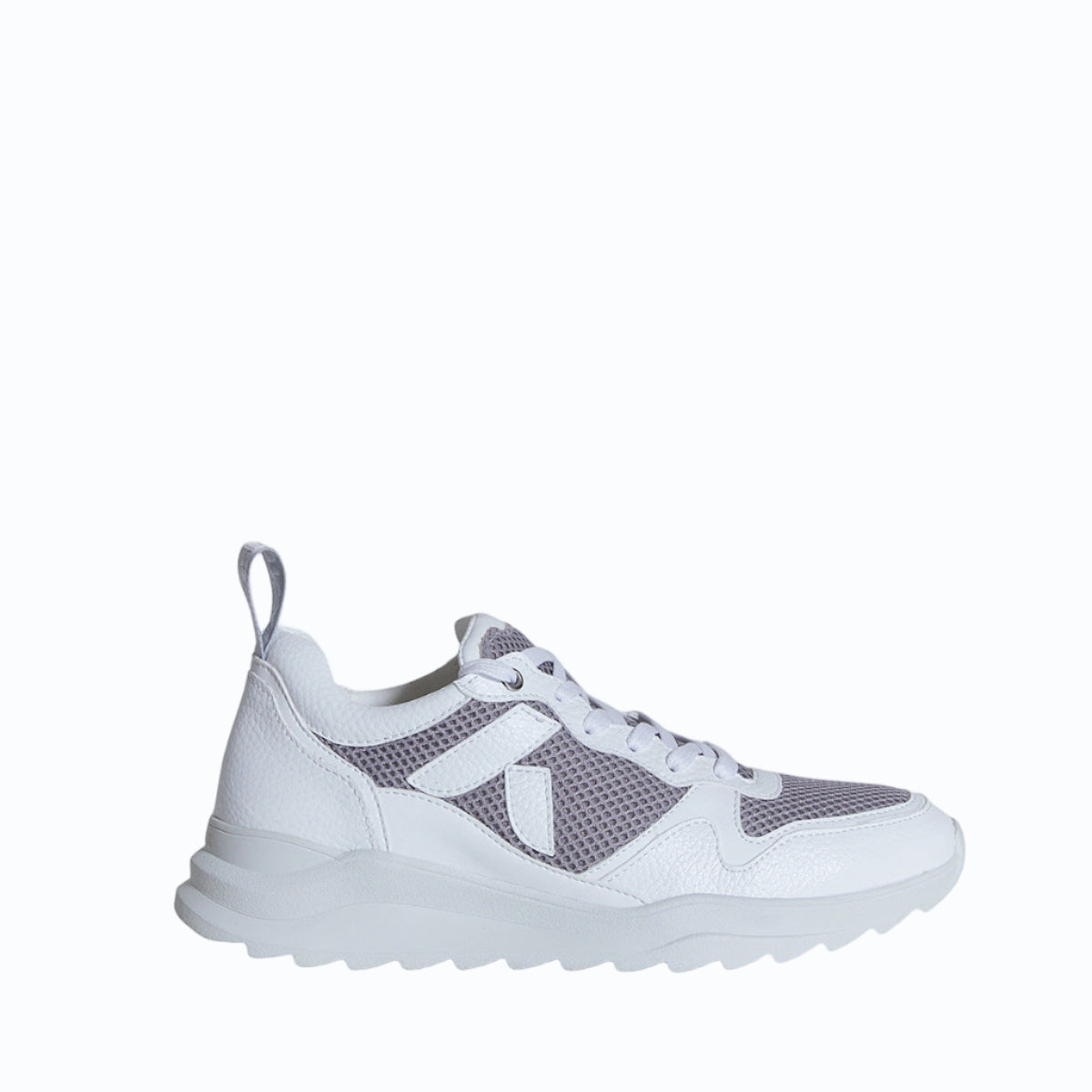 Sneaker vegan Lewis Blanche – chaussure running écoresponsable biosourcée et recyclée