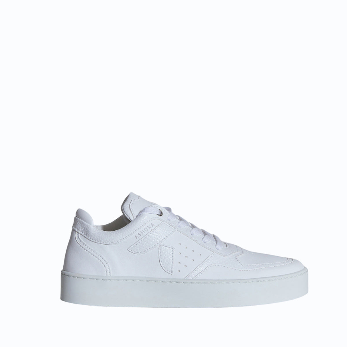 Sneaker vegan Matéo Basse Blanche – chaussure éthique biosourcée et recyclée