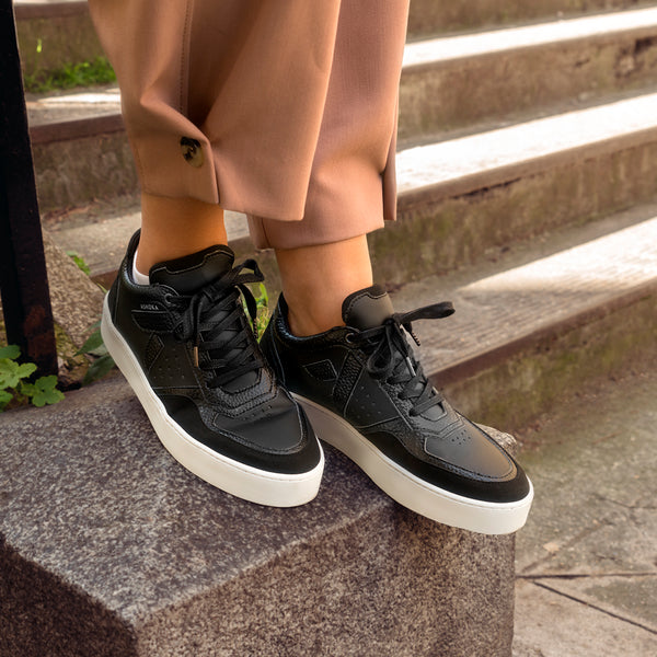 The Cordelia Bling Sneakers- Made With Cactus Leather- Vegan, ELÁN CHOOSE  YOUR WAY