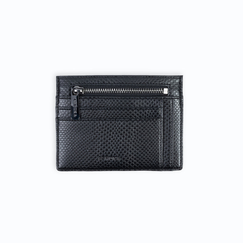 Black Lizard Zippered Card Holder Uppeal™ 