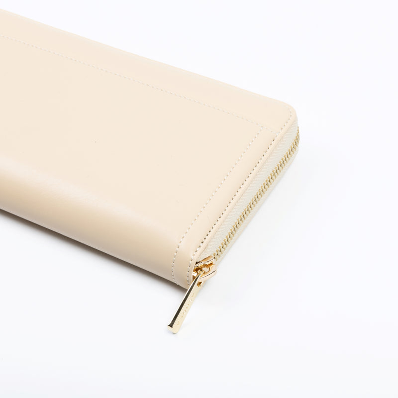 Portefeuille-Compagnon Couture Bambou Sable