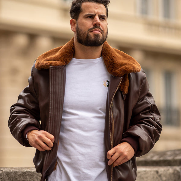AVIATEUR-MARRON-