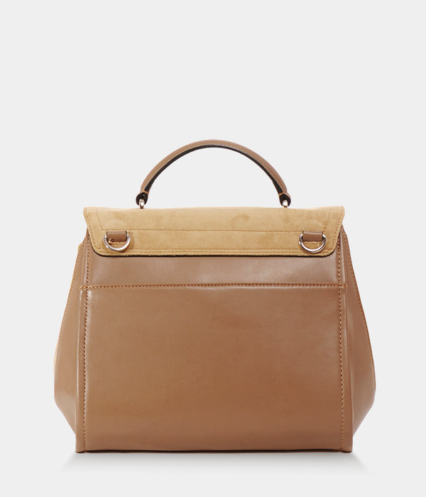 Belles Affaires - Sac à main Paname Oxymore Taupe