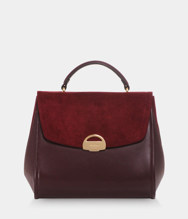 Belles Affaires - Sac à Main Paname Oxymore Bordeaux