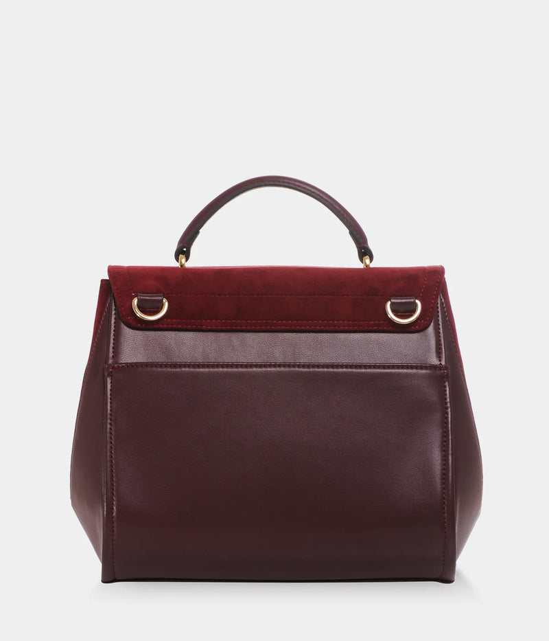 Belles Affaires - Sac à Main Paname Oxymore Bordeaux