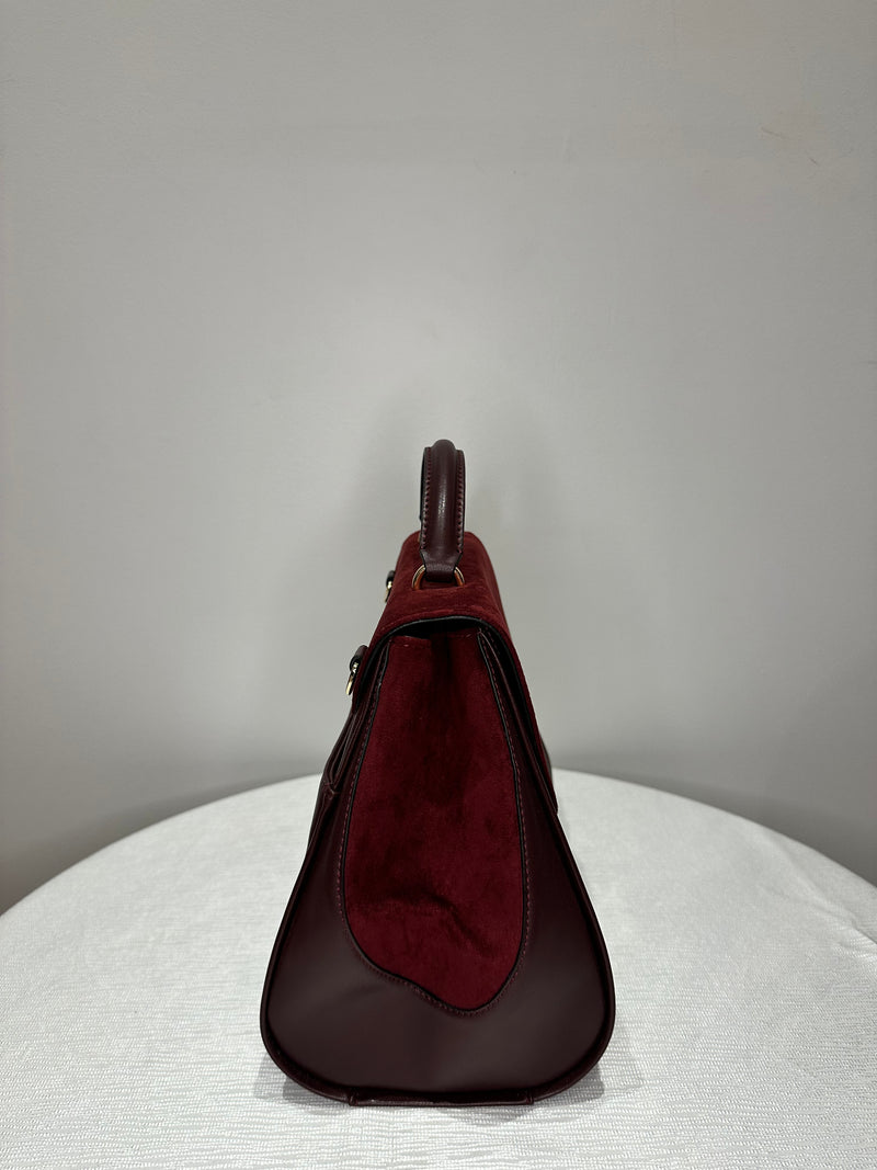 Belles Affaires - Sac à Main Paname Oxymore Bordeaux