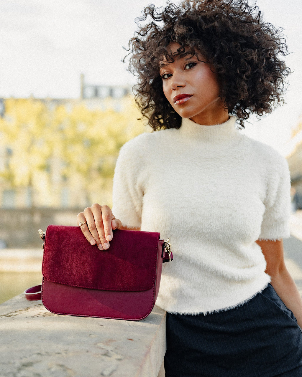 Brigitte Oxymore Uppeal™ Burgundy
