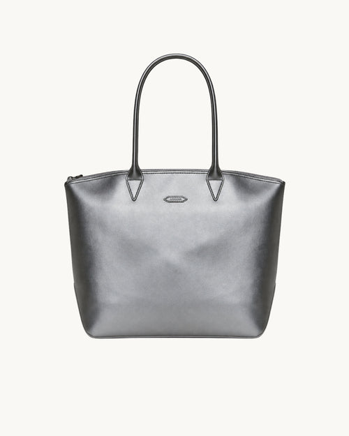 Sac Jolly Argent en Uppeal, à base de pomme, vu de face