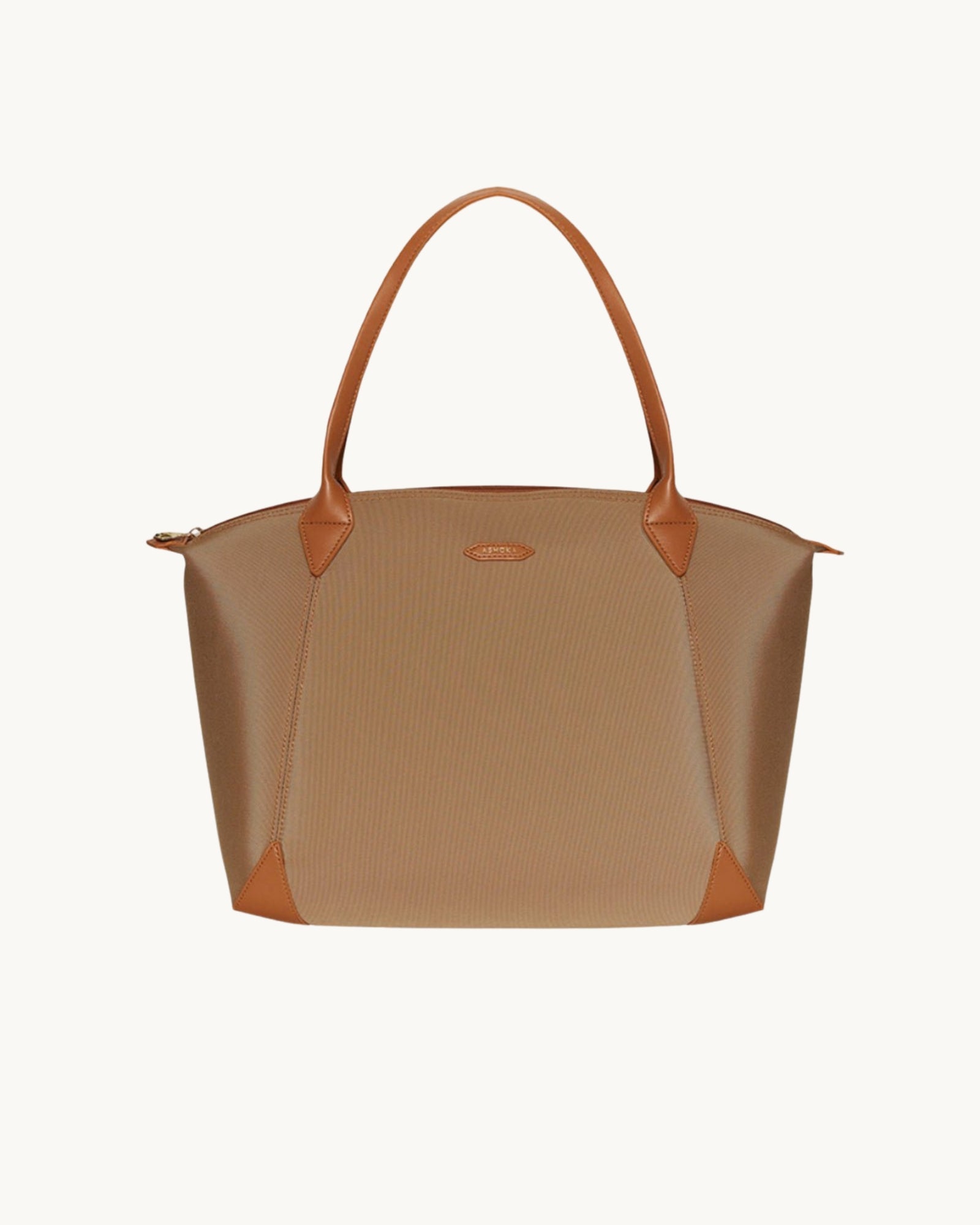 Sac Journey Caramel en Uppeal et Nylon, à base de pomme, vu de face