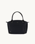 Sac Pretty Noir en Uppeal et nylon, à base de pomme, vu de face