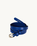 Ceinture Bleue électrique pour femme en Uppeal, à base de pomme, vu de face