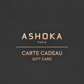 Carte cadeau ashoka paris pour la valeur de votre choix entre 50€ et 500€