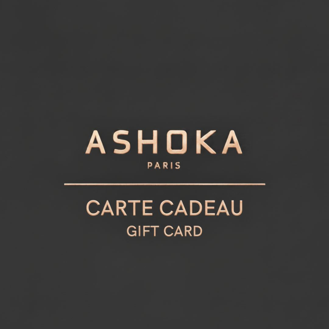 Carte cadeau ashoka paris pour la valeur de votre choix entre 50€ et 500€