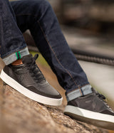 Sneaker Matéo low biosourced &amp; recycled black