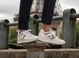 Running sneakers Lewis blanche - Running éthique, écoresponsable et vegan.