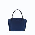 Sac vegan pour femme Journey Kromatik Apple Skin et Nylon recyclé bleu marine, sans cuir, éthique, écoresponsable, écologique, recyclé et sans cruauté