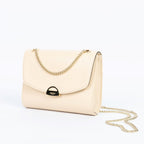 Sac Mini Paname Bambou Sable – sac vegan écoresponsable avec chaîne en laiton