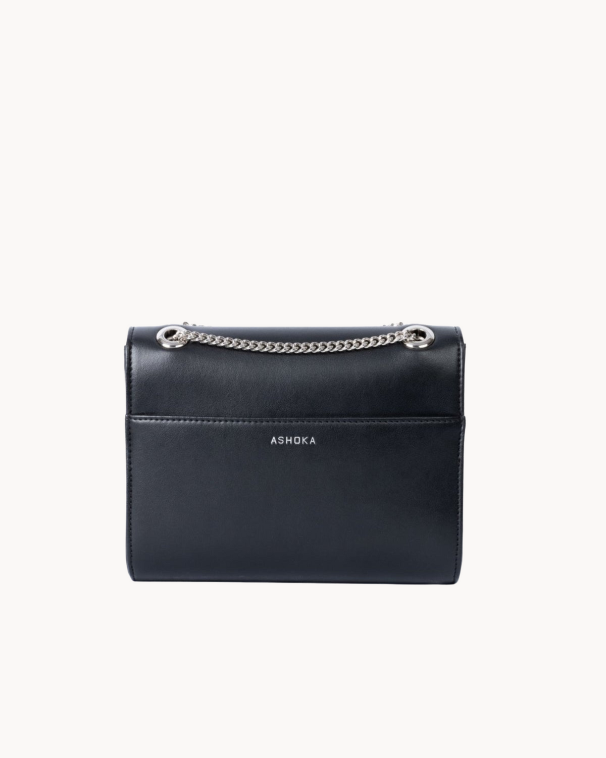 Sac à main Mini Paname Noir en Uppeal™, vu de dos