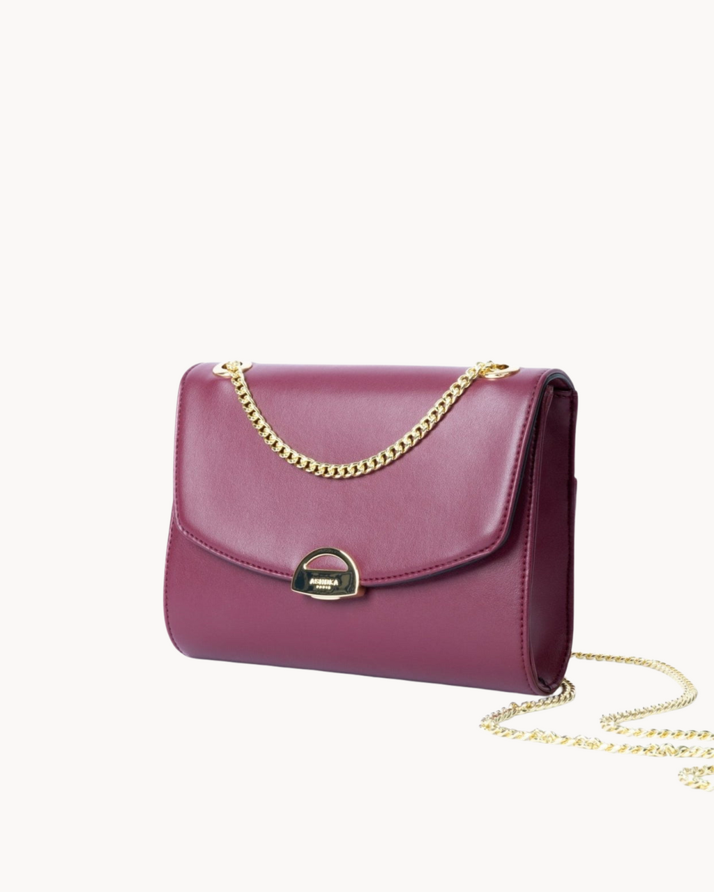 Sac vegan Mini Paname Uppeal™ Bordeaux – maroquinerie chic