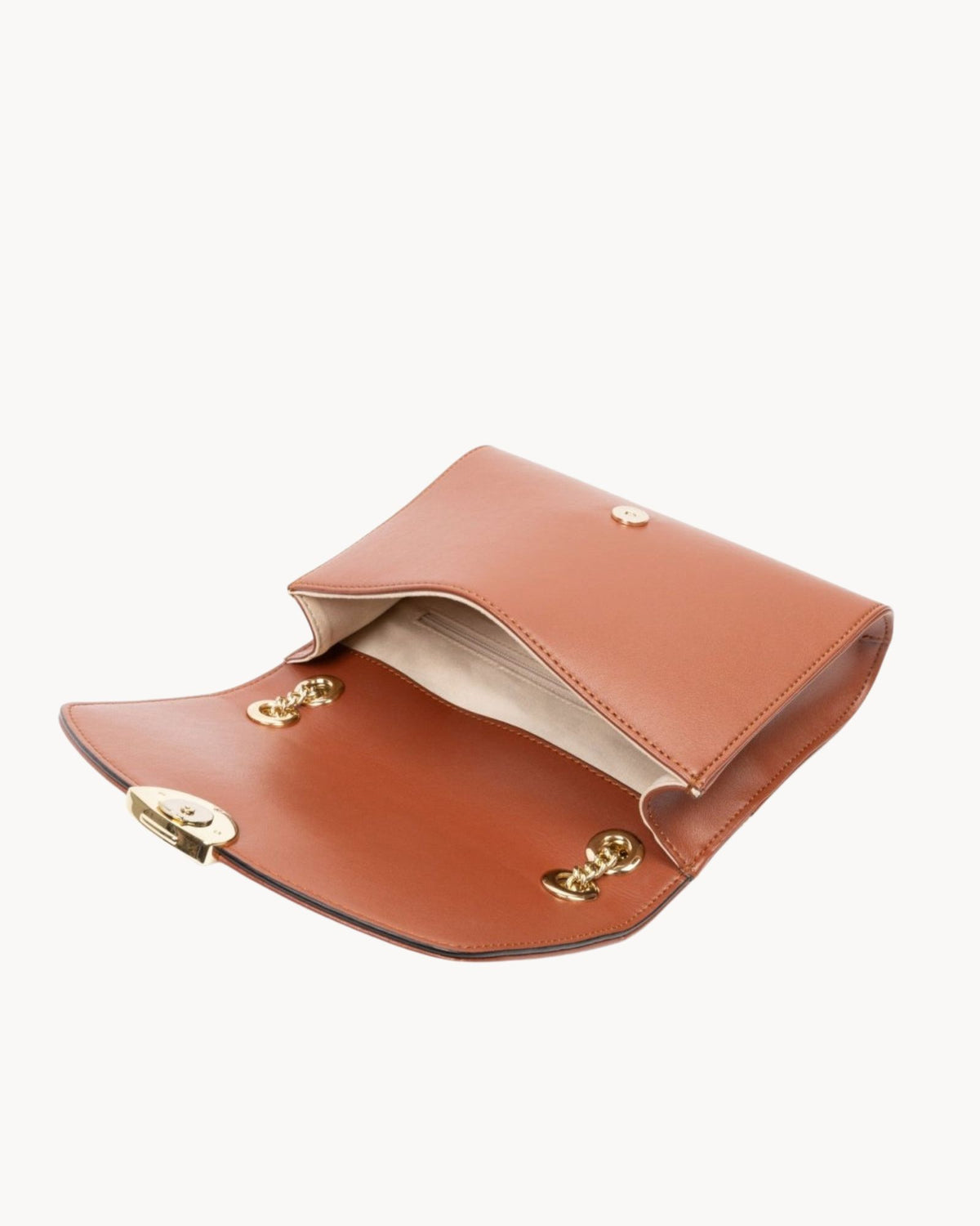 Sac à main Mini Paname Camel en Uppeal™ vue intérieure