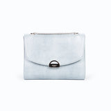 Mini Paname Lézard Bleu-Gris – sac bandoulière vegan femme en Uppeal™, format compact et élégant Ashoka Paris