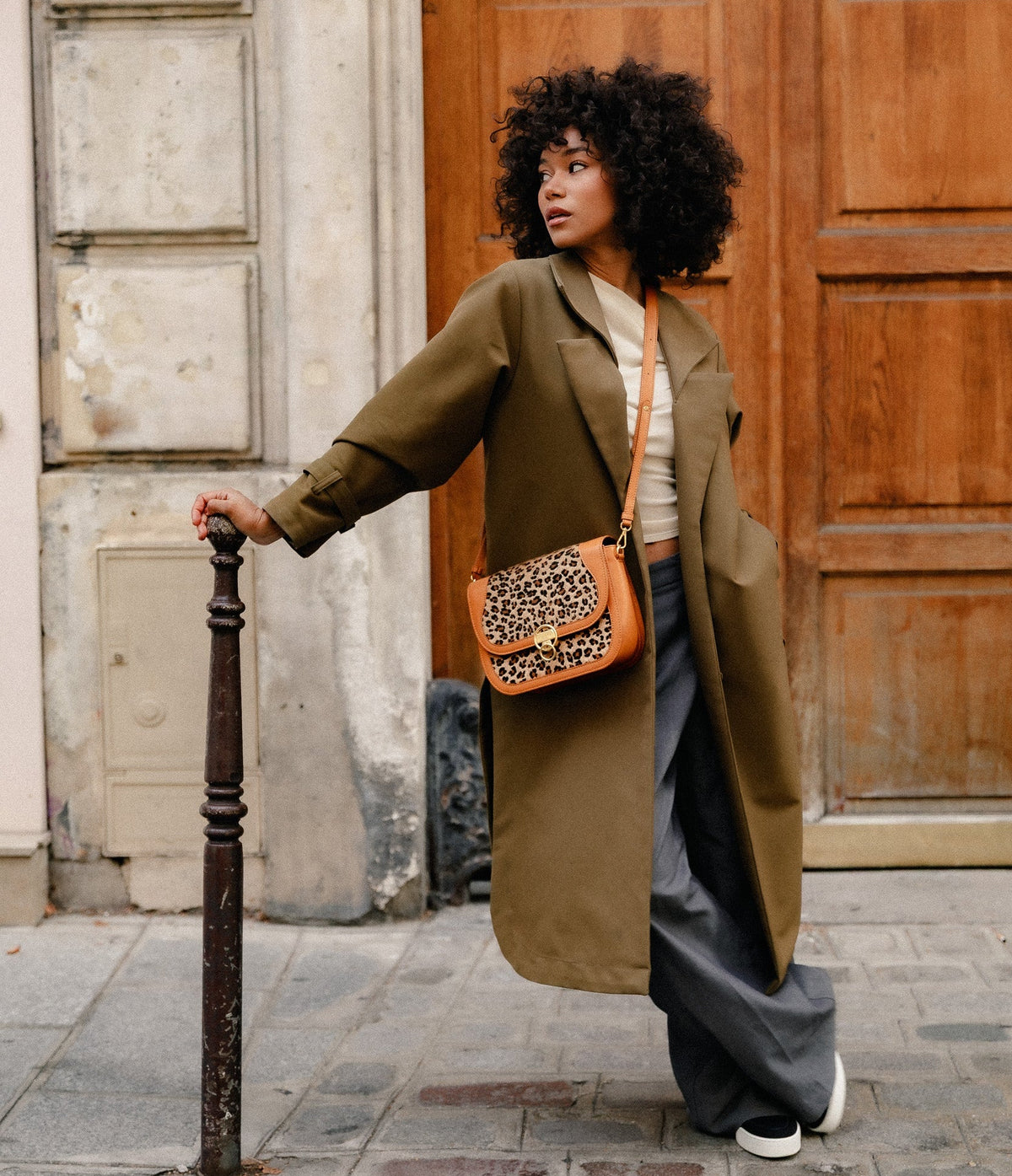 Marilyn Uppeal™ & leopard print Caramel