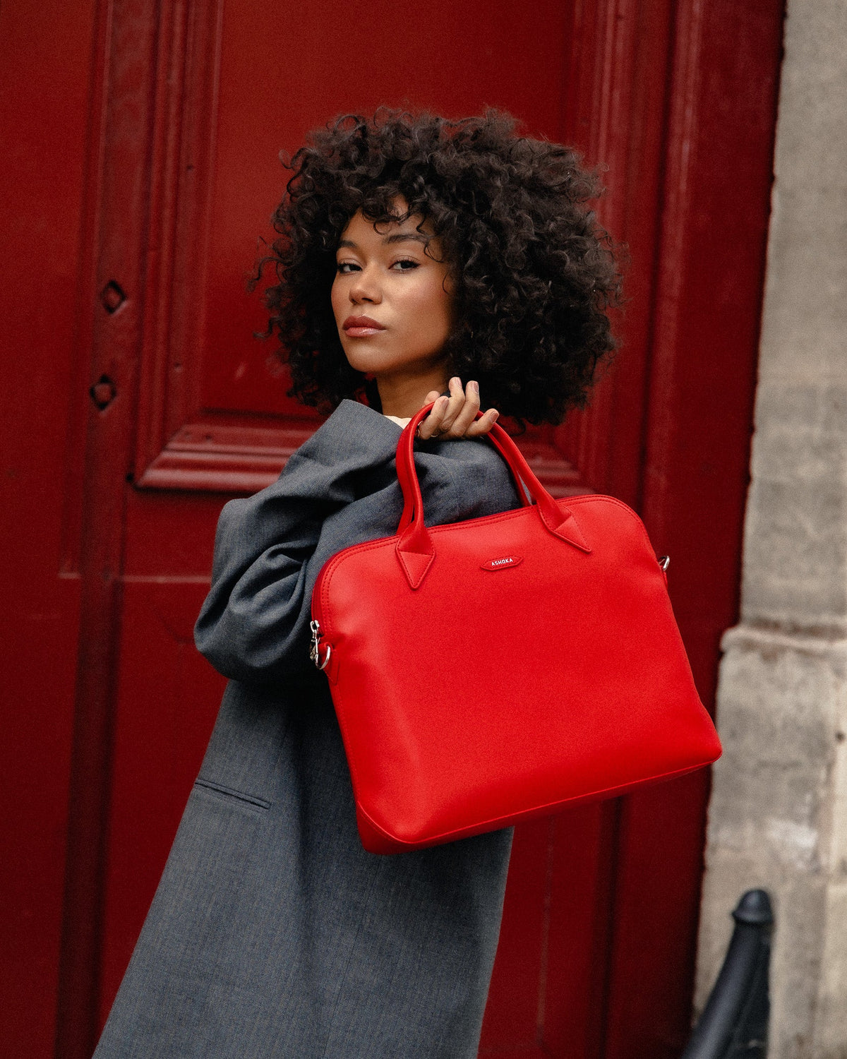 City Full Uppeal™ Briefcase Red