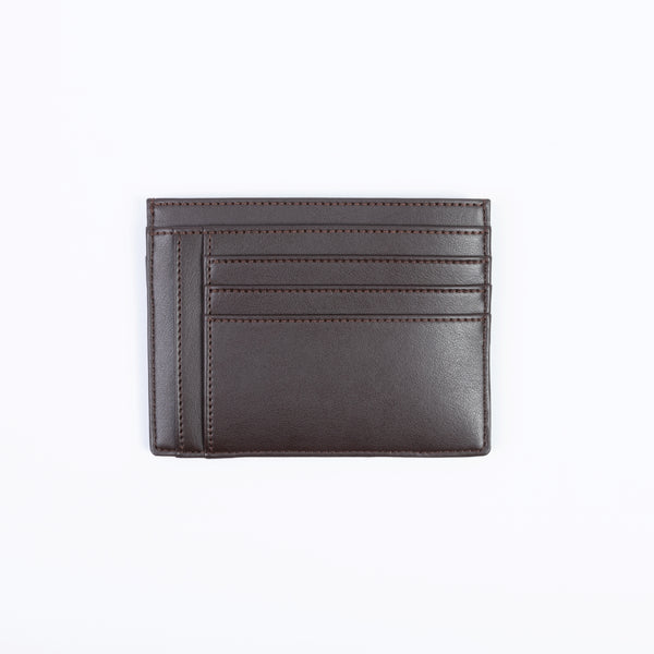 Ashoka Paris propose le porte-cartes femme Uppeal™ marron, pièce intemporelle et cruelty-free.