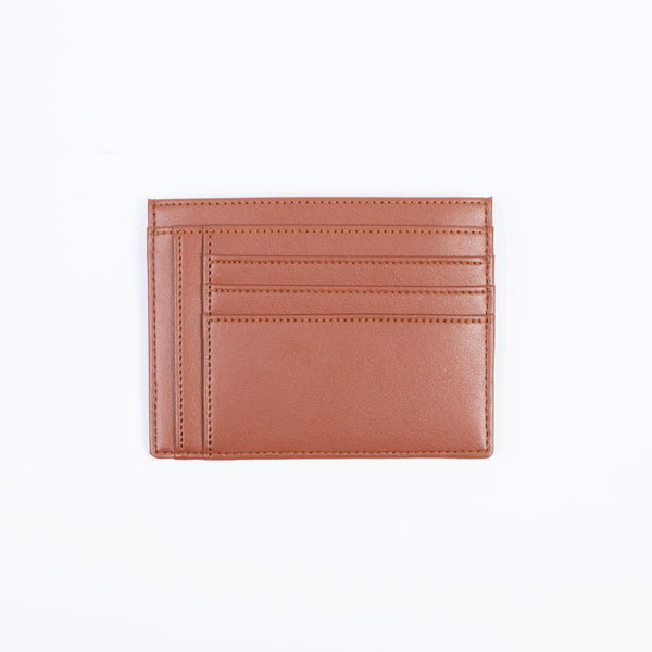 Porte-cartes Uppeal™ camel Ashoka Paris - accessoire éthique et pratique pour femme moderne.
