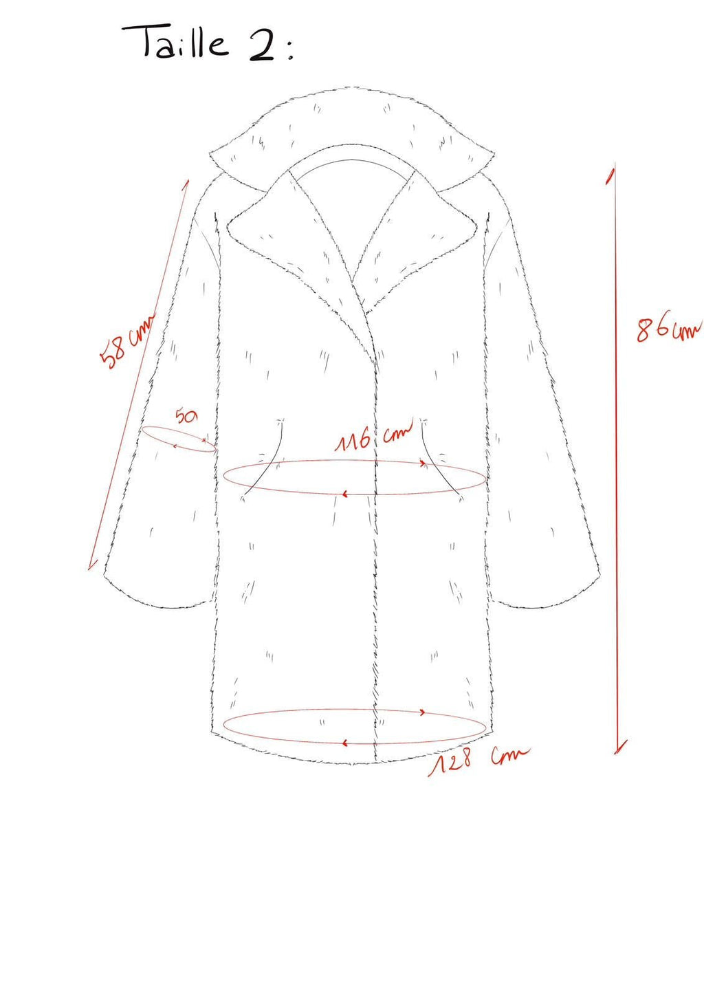 Manteau en Fourrure Vegan Babylone Chocolat - Ashoka Paris