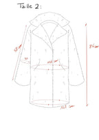 Manteau en Fourrure Vegan Babylone Chocolat - Ashoka Paris