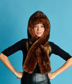 Echarpe en fourrure vegan Suzon