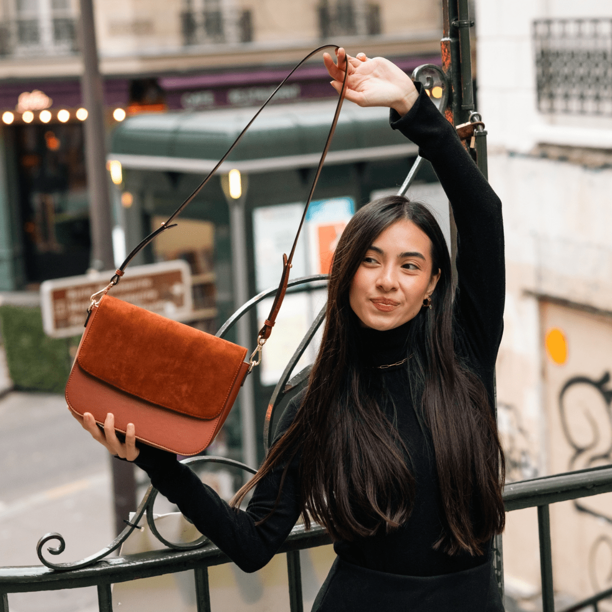 Sac Brigitte Oxymore Uppeal™ Camel - Ashoka Paris