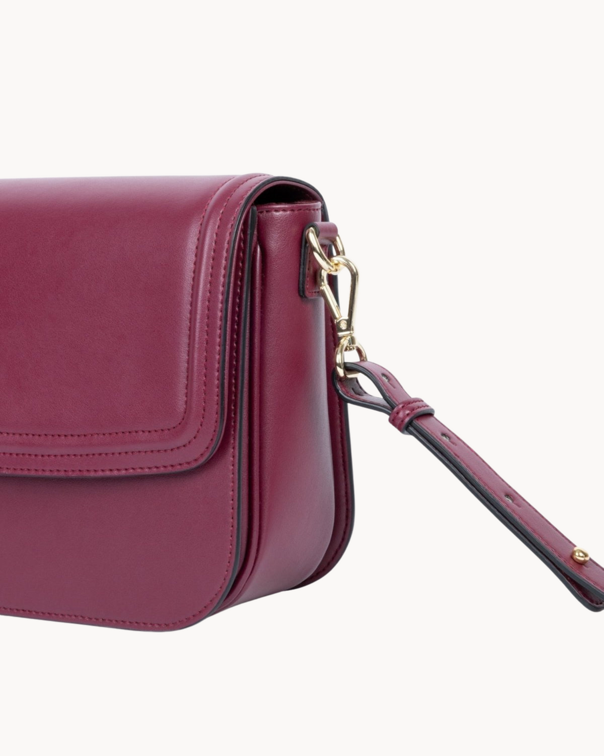 Sac à main Brigitte Couture Bordeaux en Uppeal™, vue 4