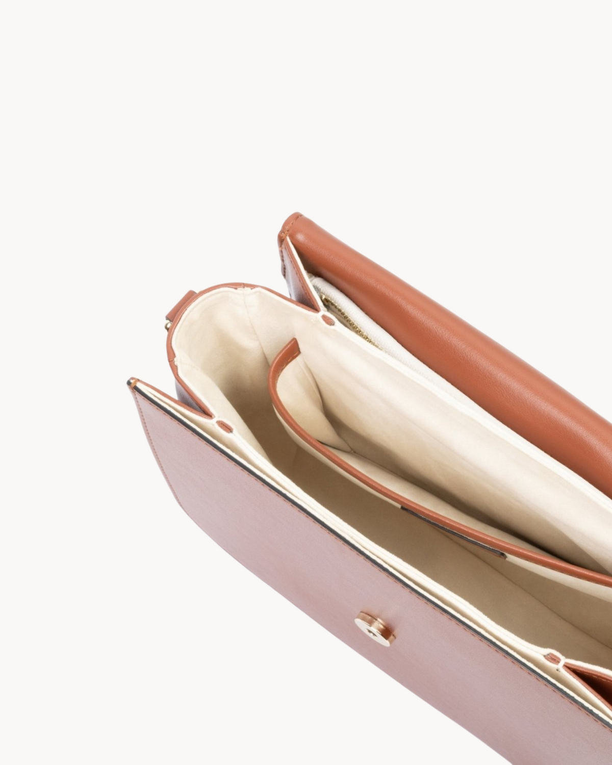Sac à main Brigitte Couture Camel en Uppeal™, vue 5