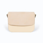 Sac vegan femme Brigitte Oxymore Bambou Sable – sac à main en cuir de pomme Uppeal™