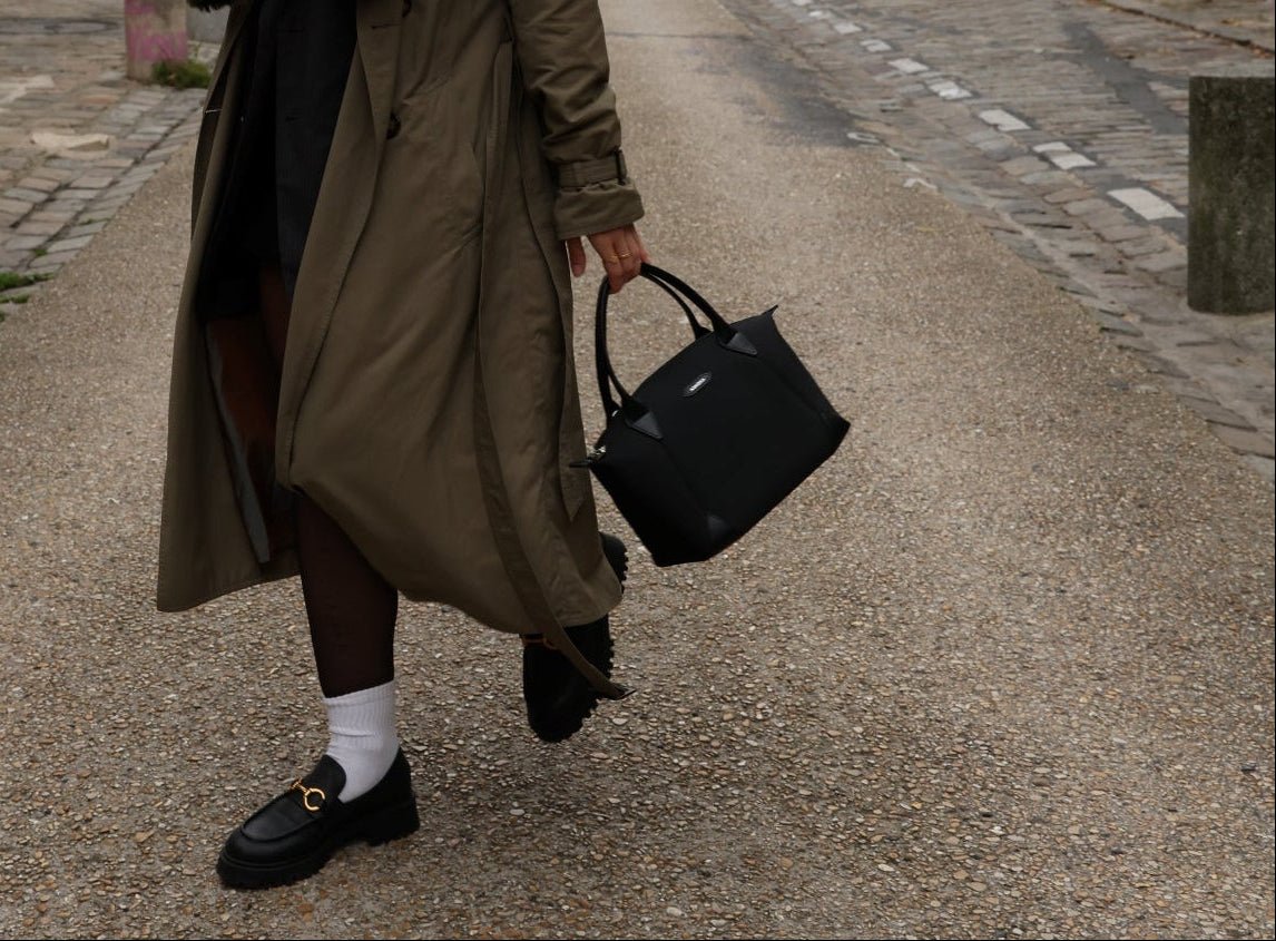 Sac Pretty Uppeal™ et Nylon Recyclé Noir - Ashoka Paris