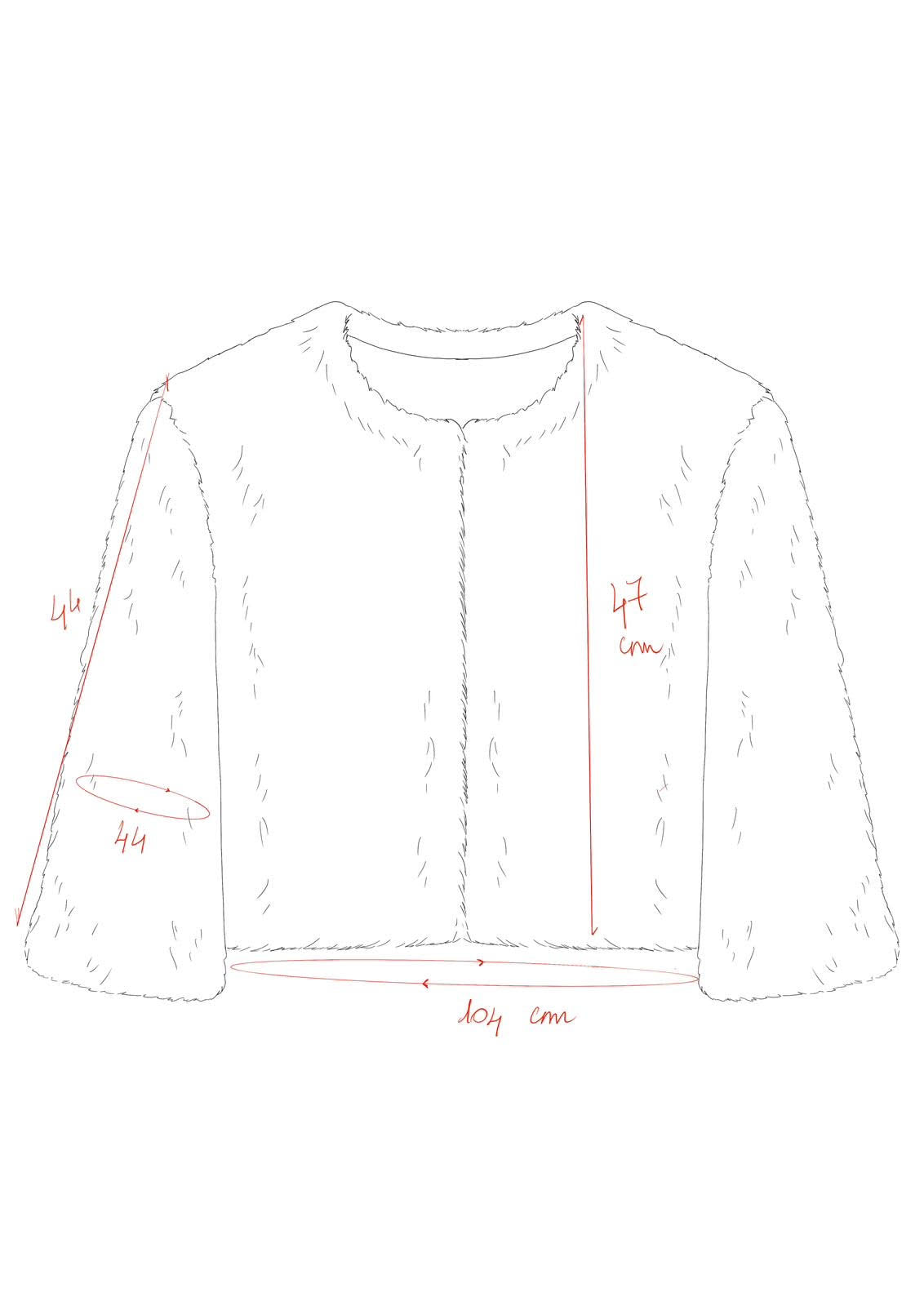 Veste Courte Blanche Sophie - Ashoka Paris