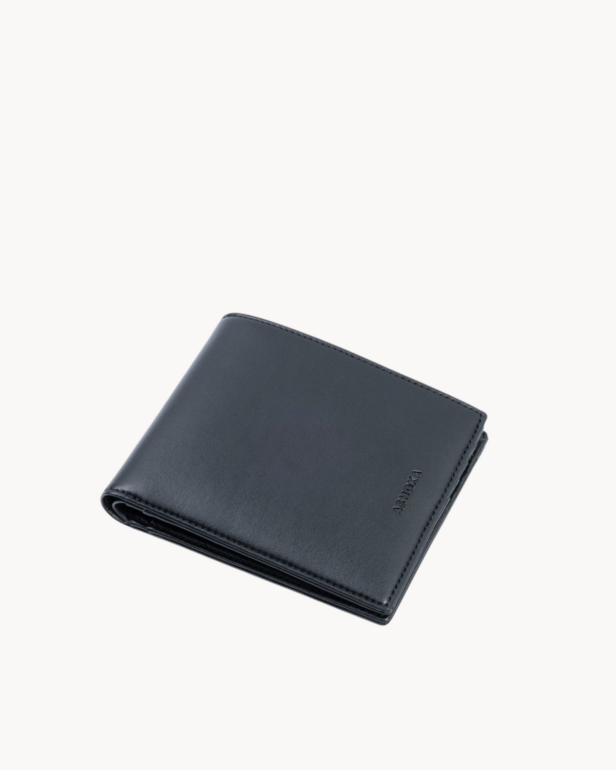 Portefeuille homme Ashoka Paris en Uppeal™ noir, vue de face