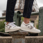 Running sneakers Lewis blanche - Running éthique, écoresponsable et vegan.