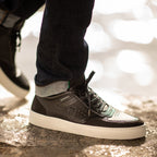 Sneaker vegan Matéo Basse Noire – look mode responsable Ashoka Paris