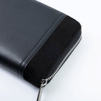 Portefeuille compagnon Uppeal™ femme noir, éthique, élégant et fabriqué avec des matières innovantes.